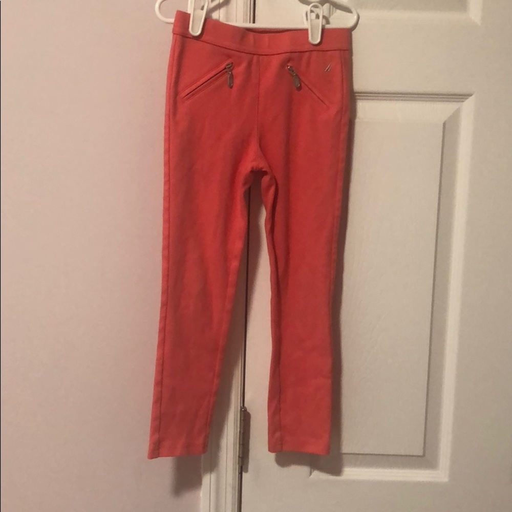 Nautical pink sweatpants